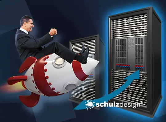 Webdesign doppelte Hosting-Power ohne Aufpreis f&uuml;r Kunden der Werbeagentur Schulz-Design Hannover Laatzen
