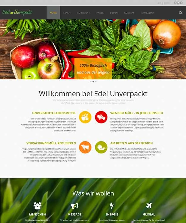 Werbeagentur Hannover f&uuml;r Bio Fachgesch&auml;ft