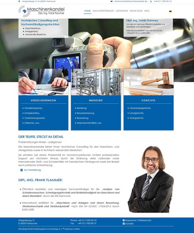 Maschinenkanzlei Dipl.-Ing. Frank Flammer, Hannover