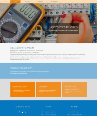 Webdesigner Elektroinstallateur Hannover